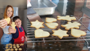 Leia mais sobre o artigo Biscoitos Amanteigados | muito fácil para fazer com crianças ! #férias